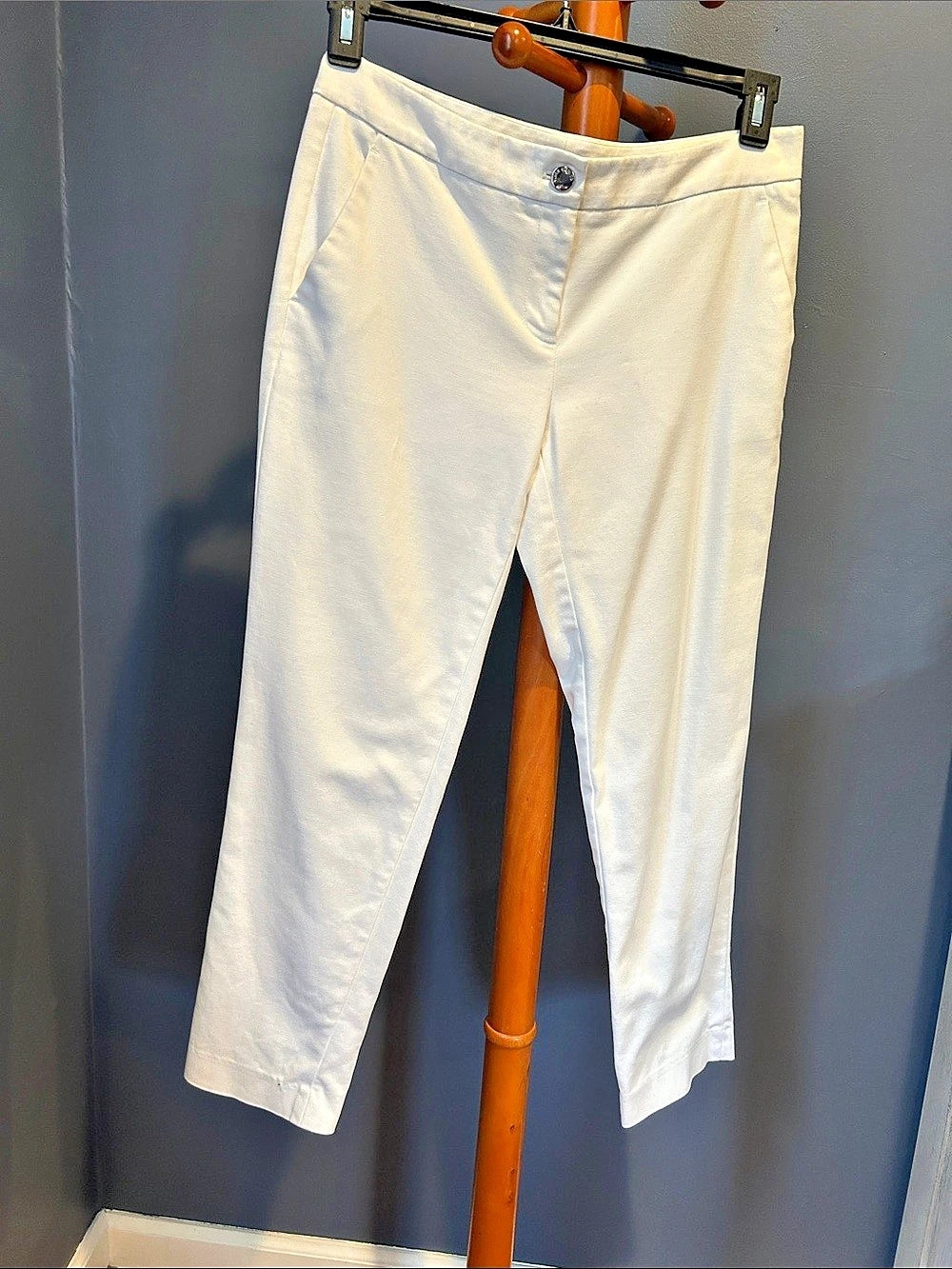 Vince Camuto Ankle Pants in White Size 4 Like New